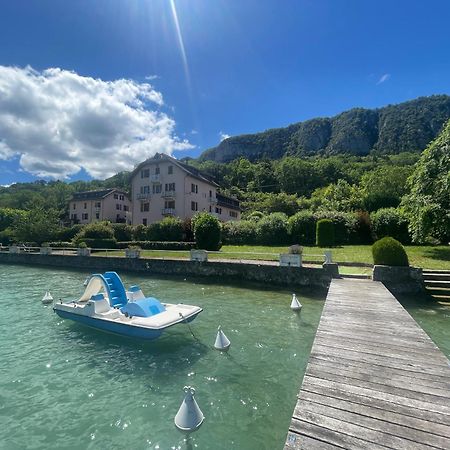 Rare 2 Bedroom With Private Beach On Lake Annecy Doussard Zewnętrze zdjęcie
