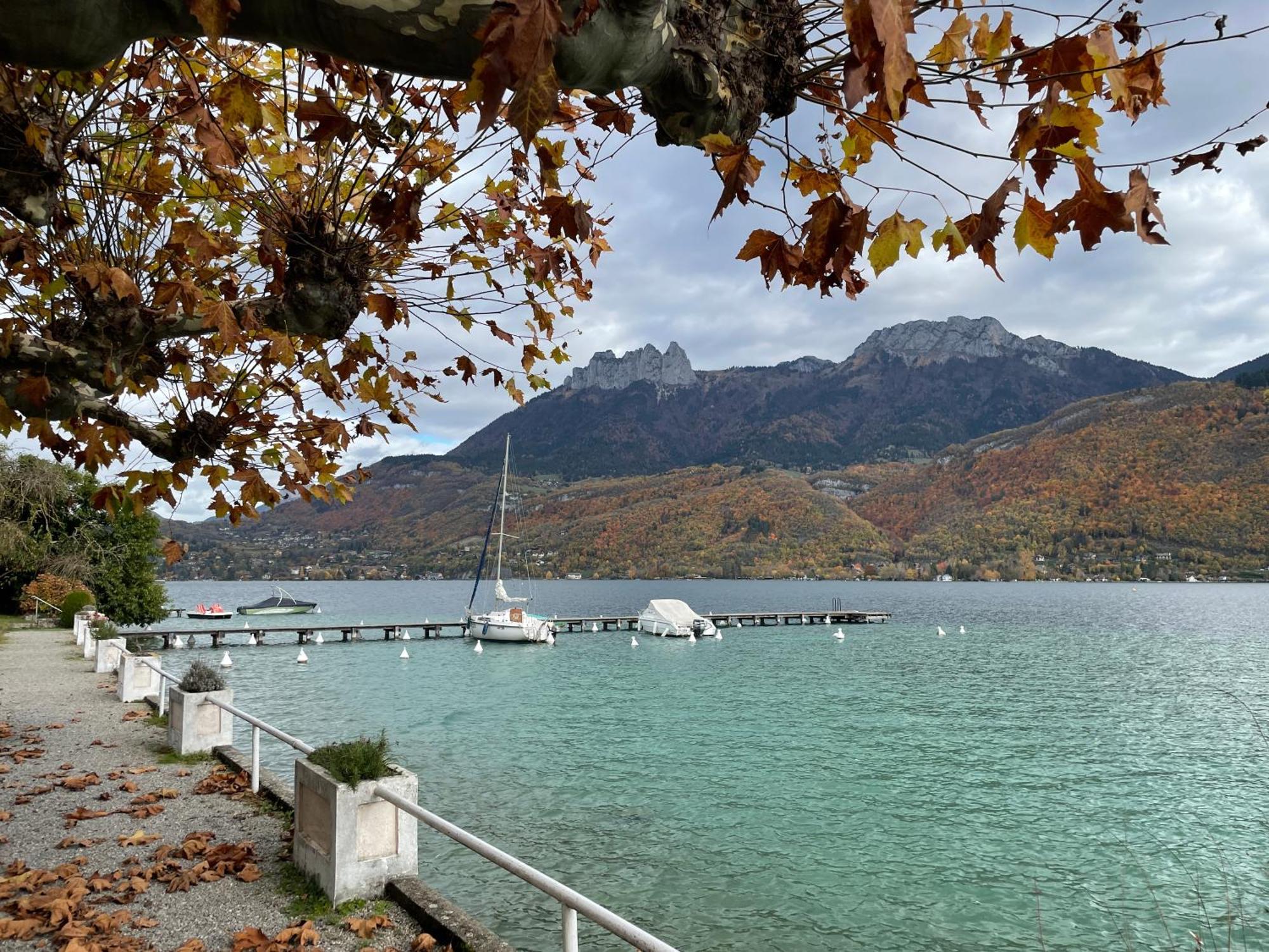 Rare 2 Bedroom With Private Beach On Lake Annecy Doussard Zewnętrze zdjęcie